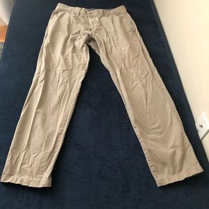 GAP slim fit tailored khakis
